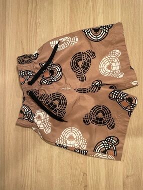 Burberry Boy’s Malcolm Bears-Print Swim Trunks - size 4